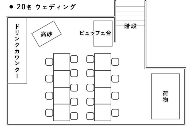 30名 ウェディング②